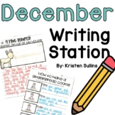 December Writing Station Activities