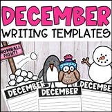 December Writing Templates FREE
