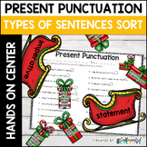 December and Christmas ELA Activity - Present Punctuation Center
