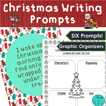 3rd Grade December/Christmas Descriptive & Narrative Writing Prompts ...