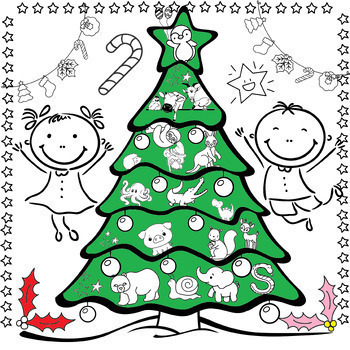 Preview of December events-christmas-new year-2024-Craft-Coloring-math