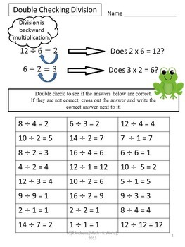 Common Core Division for Third Grade by Math - It Works | TpT