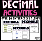 Decimal Activities - Fractions to Decimals