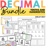 Decimal Activities Bundle for Tenths and Hundredths