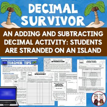 Preview of Adding and Subtracting Decimals Activity