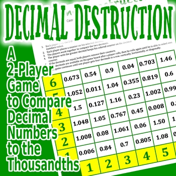 decimals games teachers pay teachers