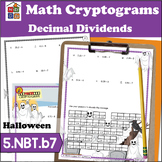 Decimal Dividends Halloween Cryptogram