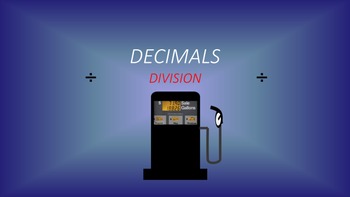 Preview of Decimal Division