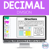 Decimal Division Google™ Slides and Sheets