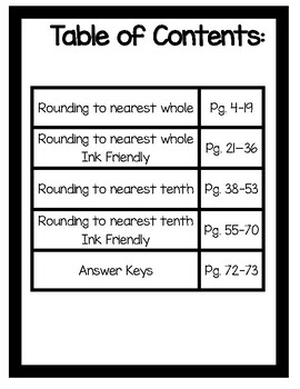 decimal download a printable common core decimal rounding