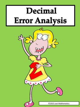 Preview of Decimal Error Analysis