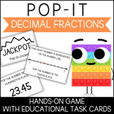 Decimal Fraction Pop-It Game - For ANY pop-it!