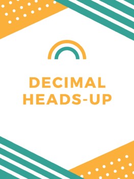 Preview of Decimal Heads-Up
