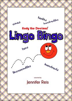 Preview of Decimal Lingo Bingo: Learning Decimal Place Value