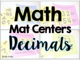 Decimal Math Centers {Math Mat Centers}
