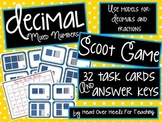 Decimal Mixed Numbers Scoot Game {Task Cards}