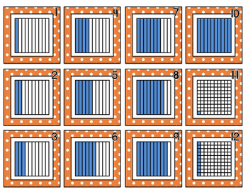 Preview of Decimal Model Calendar Number Cards