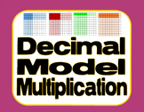 Decimal Model Multiplication Match-Up Game