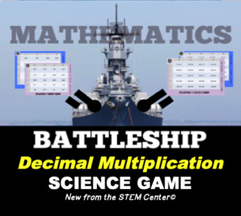 Preview of Decimal Multiplication Battleship Game