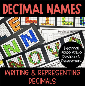 Preview of Decimal Names - Decimal Place Review
