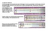 Decimal Number Line Foldable