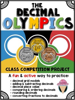 Preview of Decimal Olympics Class Competition & Project