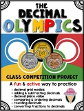 Decimal Olympics Class Competition & Project