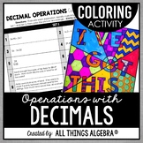 Decimal Operations (Add, Subtract, Multiply Divide) | Colo