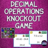 Decimal Operations Knockout Game