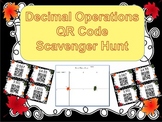 Decimal Operations QR Code Scavenger Hunt