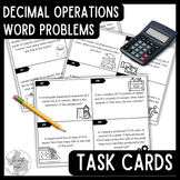 Decimal Operations Task Cards