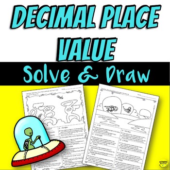 Preview of Decimal Place Value Color by Answer