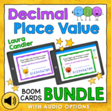 Decimal Place Value Boom Cards Bundle (Self-Grading with A