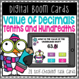 Decimal Place Value Boom Cards | Digital Task Cards