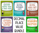 Ordering & Comparing Decimals Place Value Standard Expande