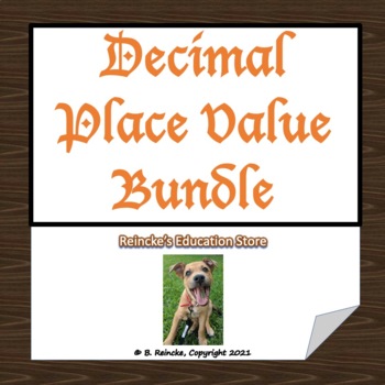 Preview of Decimal Place Value Bundle (SAVE 50%!) 5.2A, 5.NBT.3