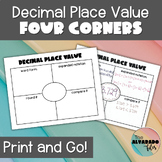 Decimal Place Value Formative Assessment ☆ No Prep ☆ Easy 