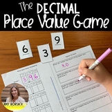 Decimal Place Value Game: Tenths, Hundredths, Thousandths
