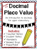 Decimal Place Value (LESSON, ACTIVITIES, AND POWERPOINT)