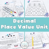 Decimal Place Value Lessons (Math SOL 4.3) {Digital & PDF 