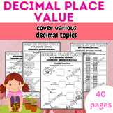 Decimal Place value - Rounding Decimal, Comparing, Fractio