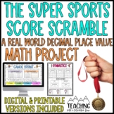 Decimal Place Value Math Project