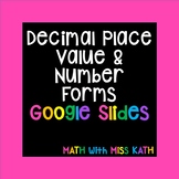 Decimal Place Value and Number Forms(expanded, standard, a