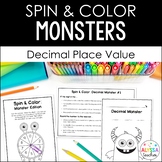 Decimal Place Value and Rounding Coloring Activity | Hallo