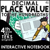 Decimal Place Value to the Hundredths Place Interactive No