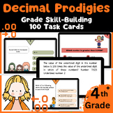 Decimal Prodigies - 100 Task Cards for 5th Grade Skill-Building