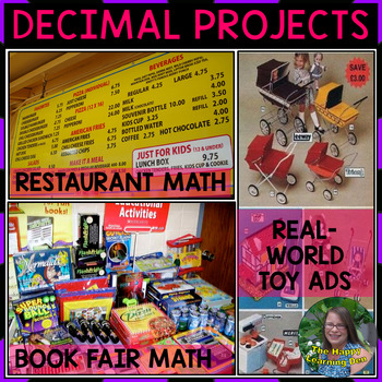 Preview of Decimal Projects for All Year
