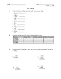 Decimal Quiz With Key