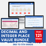 Decimal and Integer Place Value Bundle CCSS.5.NBT.A.1