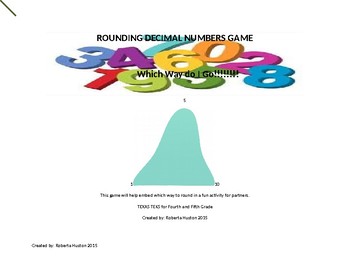 Preview of Decimal rounding Game